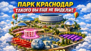 ПАРК КРАСНОДАР — ТАКОГО ВЫ ЕЩЁ НЕ ВИДЕЛИ! Самый необычный парк России?