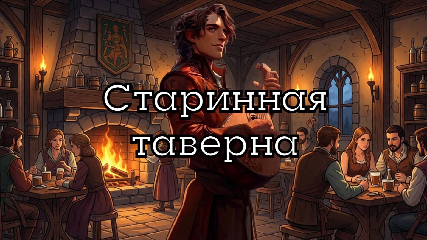 Старинная таверна | Расслабляющая музыка средневековой таверны, фоновая музыка для отдыха | D&D