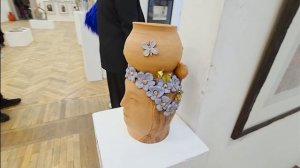 Керамика на выставке "Весна 2026. Графический сезон"