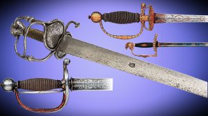 5 образцов европейских шпаг 18-19 веков