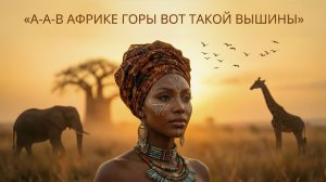 А-А-В АФРИКЕ ГОРЫ ВОТ ТАКОЙ ВЫШИНЫ... ТА САМАЯ ПЕСНЯ. НО ТАК ВЫ ЕЁ ТОЧНО НЕ ВИДЕЛИ