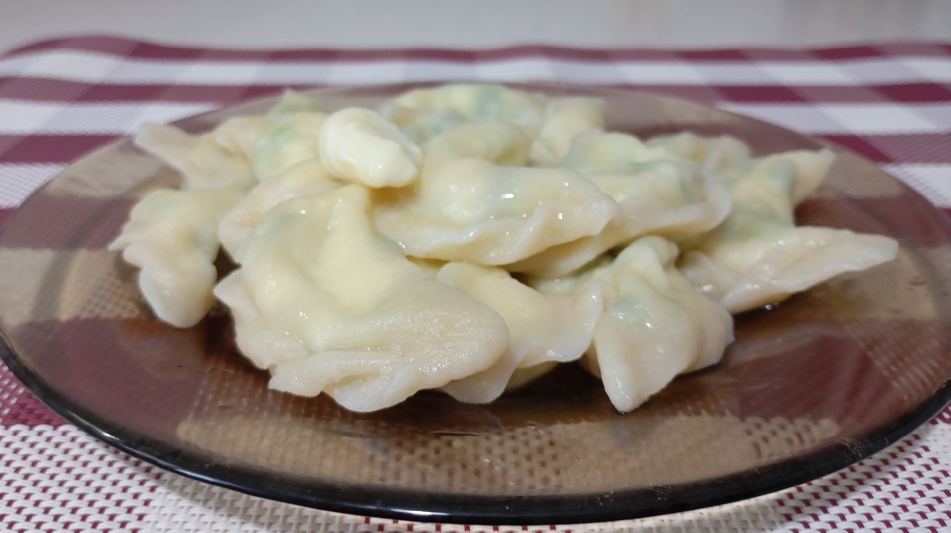 Вареники с ТВОРОГОМ и зелёным ЛУКОМ.