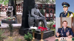 Мемориал Генералу Лебедю на Новодевичьем кладбище