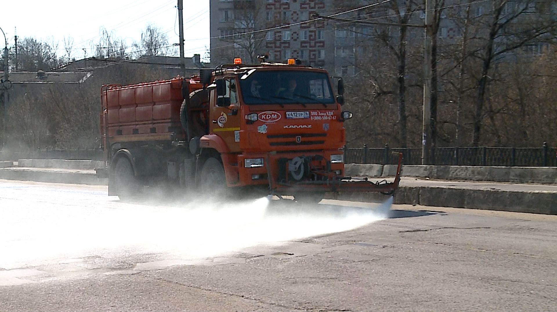 (Рыбинск-40) ГОРОД ИЗБАВЛЯЕТСЯ ОТ ПЫЛИ смотреть онлайн