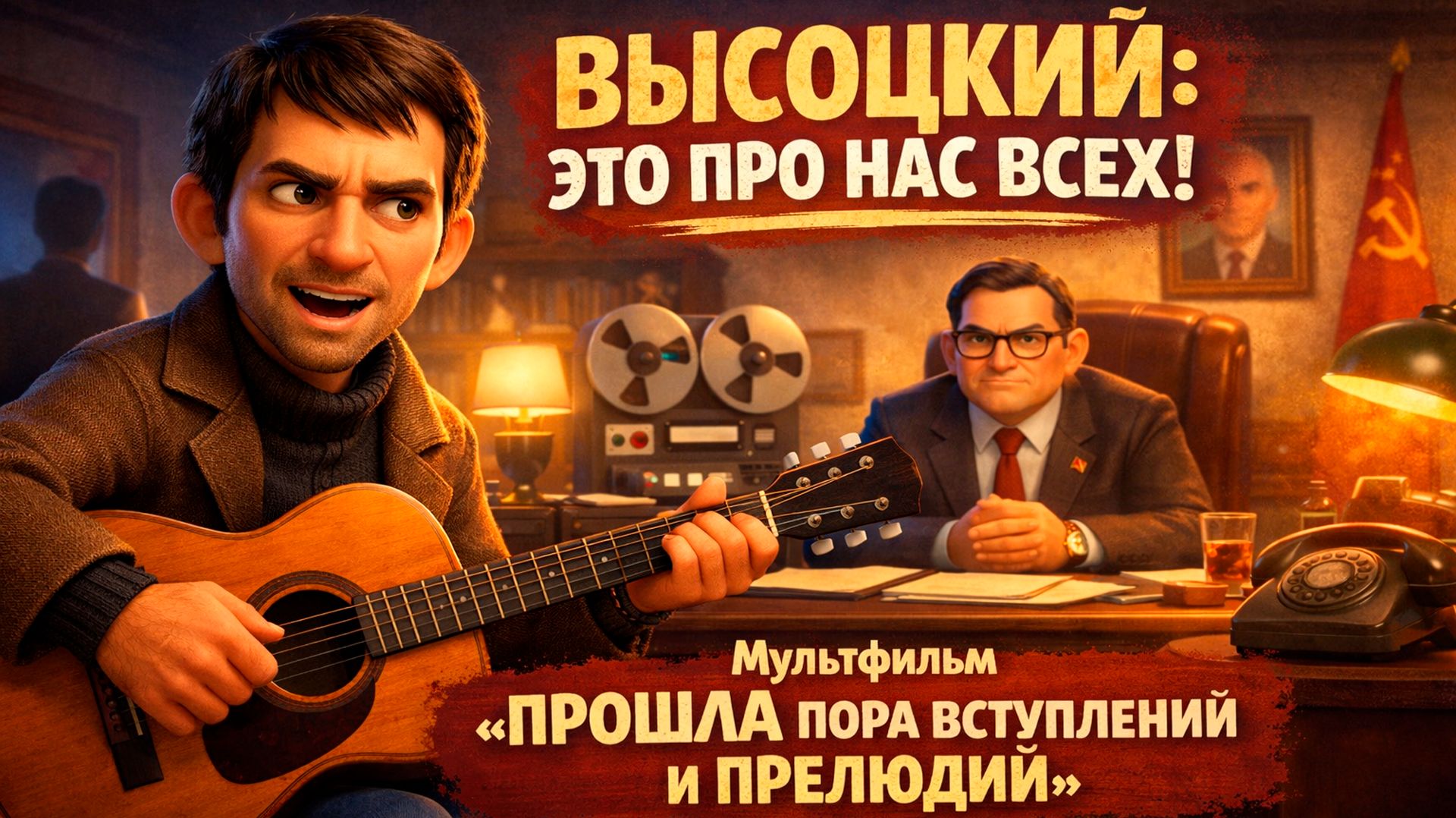 ПРО НАС про ВСЕХ,КАКИЕ,К ЧЕРТУ ВОЛКИ! "ПРОШЛА ПОРА ВСТУПЛЕНИЙ И ПРИЛЮДИЙ"... | В.С.ВЫСОЦКИЙ