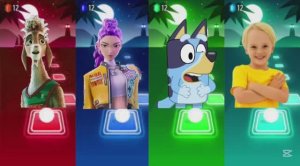 Тайлс Хоп: Музыкальный Баттл — К-Поп Охотники на Демонов, Блуи, Влад и Ники против Шерифа Лабрадора