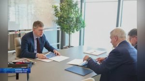 Губернатор Гусев встретился с министром экономического развития РФ Максимом Решетниковым