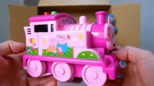 Паровозик Томас, играем с коллекцией паровозиков