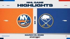 Обзор матча НХЛ | Баффало - Айлендерс (01.04.2026)