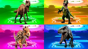 Coffin Dance Динозавры 394 уровень - Мультики про Динозавров | МУЛЬТФИЛЬМЫ ДИНОЗАВРЫ в Tiles Hop