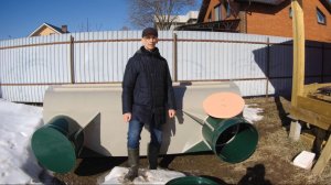 Автономная канализация. Обзор участка и оборудования. Часть 1