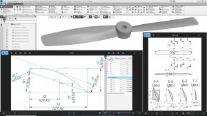 Винт двухлопастный в Компас-3D