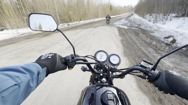 Мопед Colt, первый весенний выезд 2026