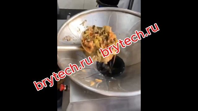 Промышленный измельчитель пищевых отходов BryTech GS-3000 (Видео работы)