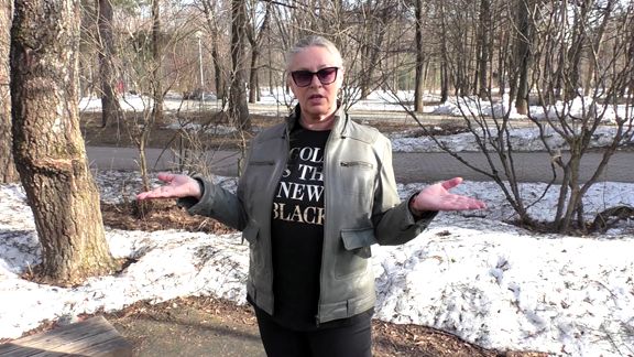 Оздоравливаемся после зимы в парке Тушино, Москва