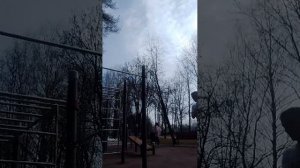 Тренировка на турнике