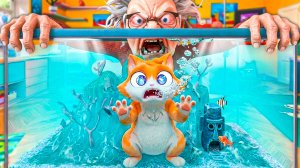 БАБУЛЯ УТОПИЛА КОТА В АКВАРИУМЕ ЗА ПОГРОМ ДОМА 🐈 в I Am Cat VR