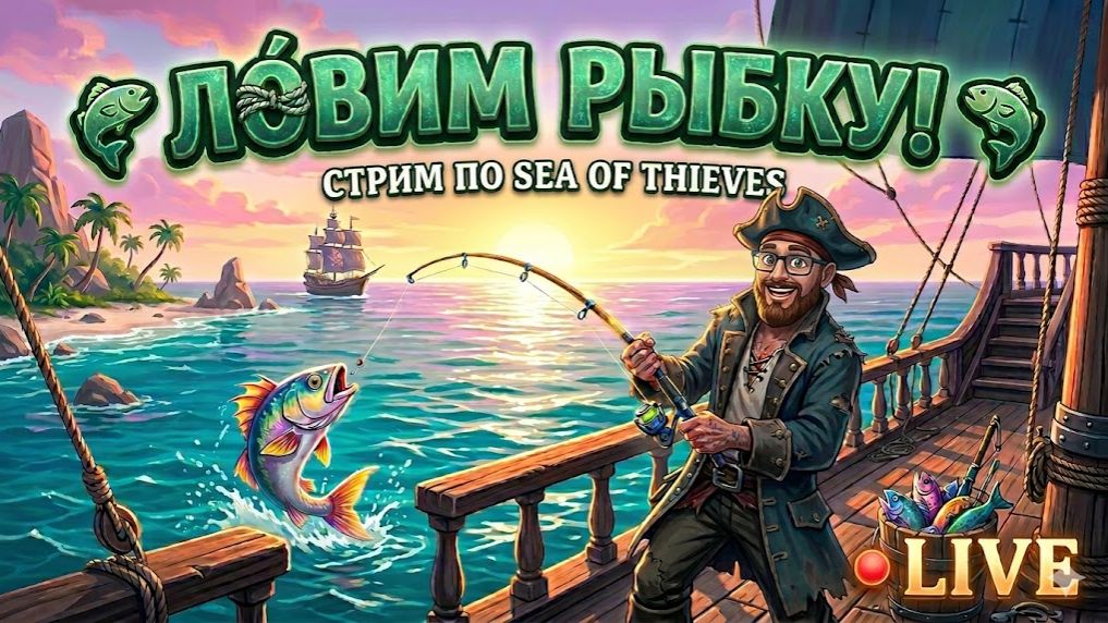 САМАЯ ДОРОГАЯ РЫБА В МОЕЙ ЖИЗНИ! 🎣 Sea of Thieves
