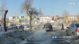 Автохамы Братска против пешеходов