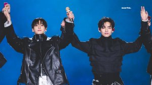 Тэхен и Чонгук вместе на ток шоу😊