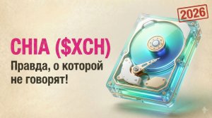 2026 CHIA ($XCH): Правда, о которой не говорят!