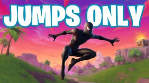 Фортнайт, но Я могу Передвигаться ТОЛЬКО ПРЫЖКАМИ!