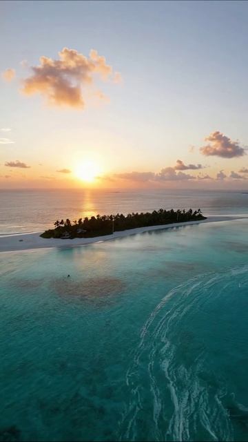 Сказочный закат на острове #природа #закат #остров