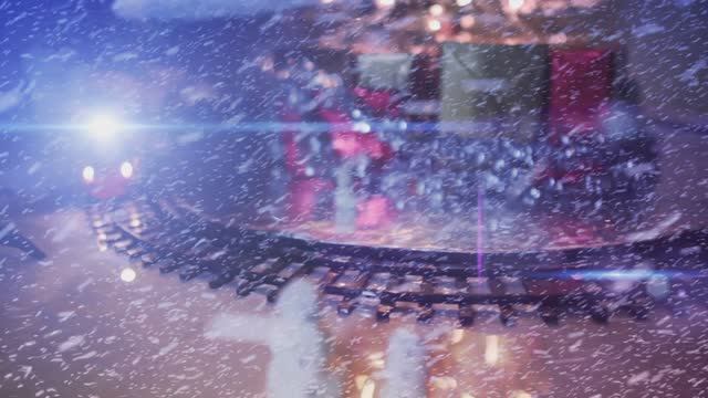 Новогодний ролик, видеоопертор на новогодний утренник в детский сад, оператор, монтаж видео