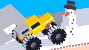 Drive Mad Winter Трюки на машинах для мальчиков Мультфильмы