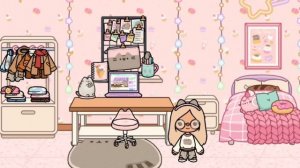 💋❤️обзор моего нового дома!! из нового обновления с Котиком-Пушином!❤️💋