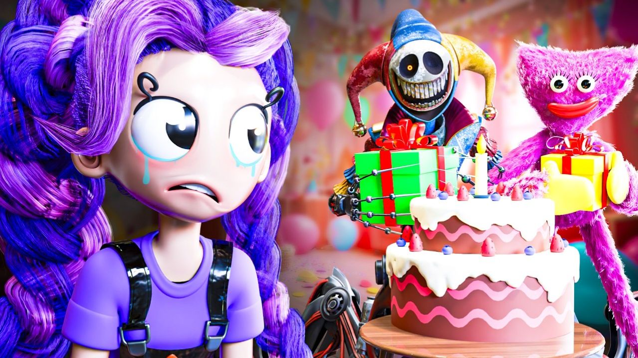 LILY LOVEBRAIDS BIRTHDAY! Poppy Playtime 5 Animation