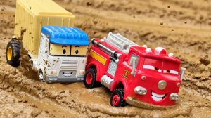 Мультики про машинки для мальчиков. Молния Маккуин, Тоу Мэтр, Док Хадсон, Салли Каррера, Круз