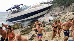 НЕВЕРОЯТНЫЕ ПРОИСШЕСТВИЯ С ЛОДКАМИ, СНЯТЫЕ НА КАМЕРУ