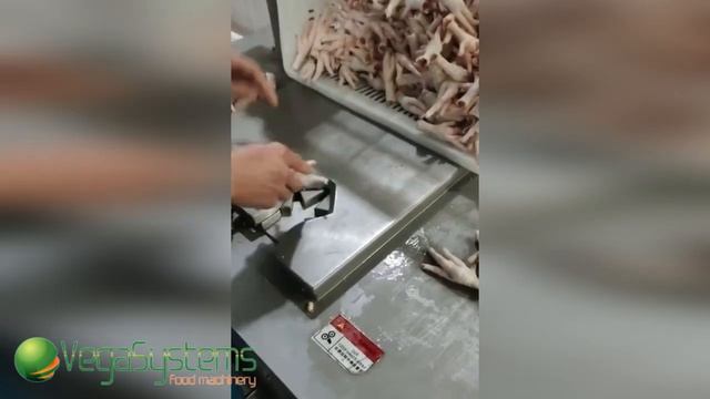 Машина Вега/Vega Chicken Feet Nails Cutting Removing H150 для удаления когтей из куриных лапок