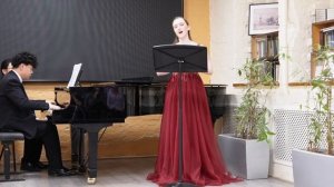 Татьяна Швед исполняет «Зулейку» Шуберта. Фортепиано — Гэн Иу