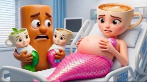 Беременная русалка, Балерина Капучино в опа, ности на берегу, Малыш Тунг Тунг Мазур пришёл на помощь