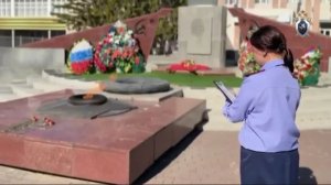 В Кургане женщина подкурила сигарету от Вечного огня