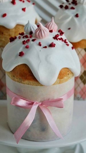 Рецепт глазури для кулича на желатине 😍