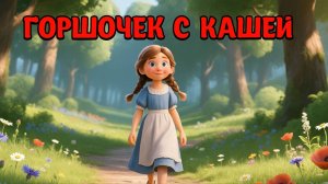 Горшочек с кашей. Сказка- мультик 🎈