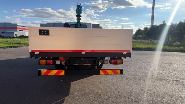 Бортовой Daewoo Novus CC4CT с КМУ HKTC HLC-3014