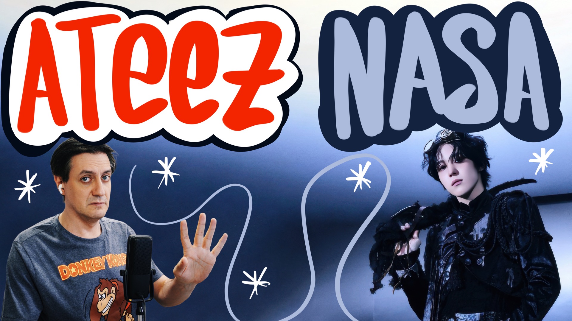 Честная реакция на Ateez  NASA