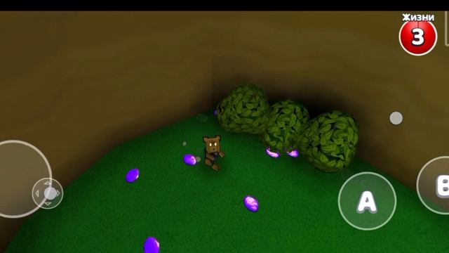 Показываю, где находятся стикеры в супер медведе.