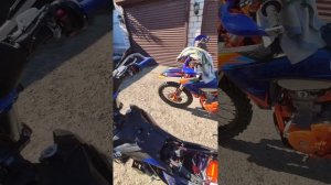 Вот так должна заводиться мототехника после зимовки! В предвкушении эндуро сезона))