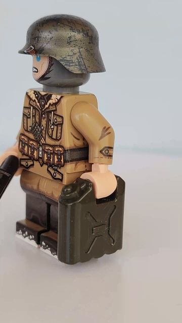 Lego WW2. Кастомная минифигурка Angelbricks