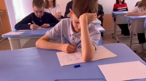 Сегодня в рамках Недели математики прошли увлекательные уроки в 4 «А» и 4 «Б»