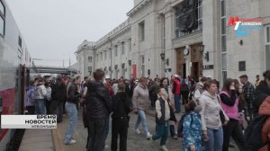 Волгоград встретил первый в 2026 году туристический поезд из Самары