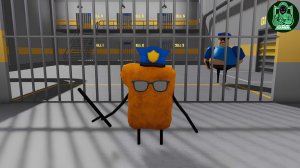 ОФИЦЕРА НАГГЕТА в ТЮРЬМЕ БАРРИС, УПРАВЛЯЯ #Обби #Roblox