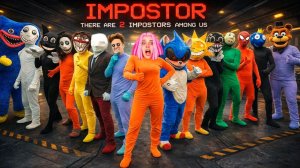 AMONG US С МОНСТРАМИ И СУПЕР ЗЛОДЕЯМИ В РЕАЛЬНОЙ ЖИЗНИ! 😱