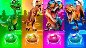 Coffin Dance Динозавры 392 уровень - Мультики про Динозавров | МУЛЬТФИЛЬМЫ ДИНОЗАВРЫ в Tiles Hop