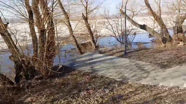 В Троицке опять затопило набережную